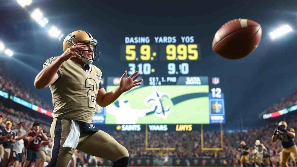 Drew Brees Passing Yards Record